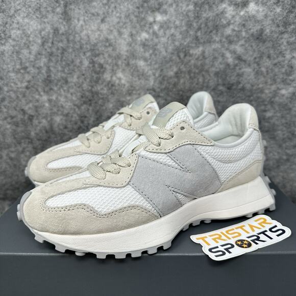 New Balance 327 Sneakers Womens Size 6 Timberwolf Reflection Shoes WS327JRT - Picture 1 of 10